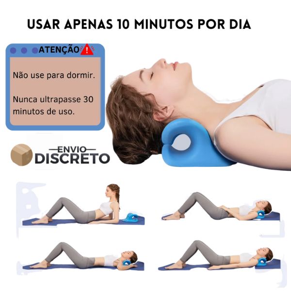 como usar apoio cervical